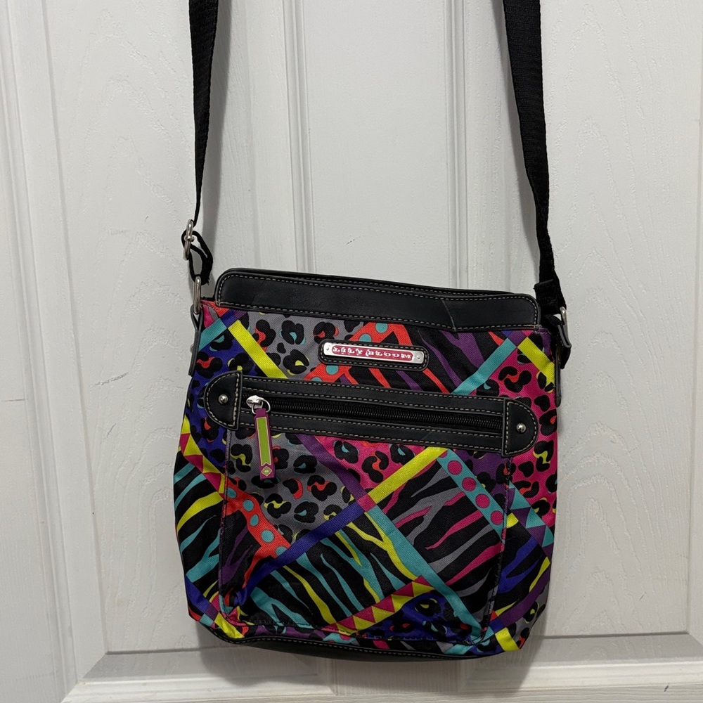 LILY BLOOM Vibrant Patterned Crossbody Bag